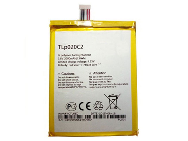 Batería para A3-OT-5046/alcatel-TLp020C2